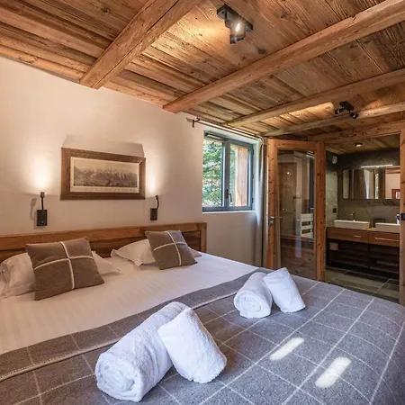 Luxueux Avec Et Vue Sur Mont Blanc - Fr-1-343-253 Chalet