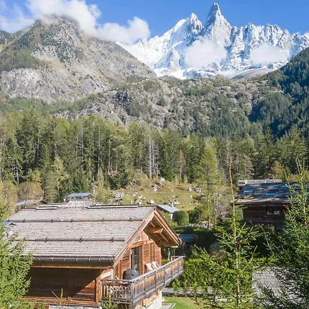 Luxueux Avec Et Vue Sur Mont Blanc - Fr-1-343-253 Шале *