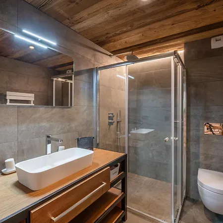 Luxueux Avec Et Vue Sur Mont Blanc - Fr-1-343-253 Шале