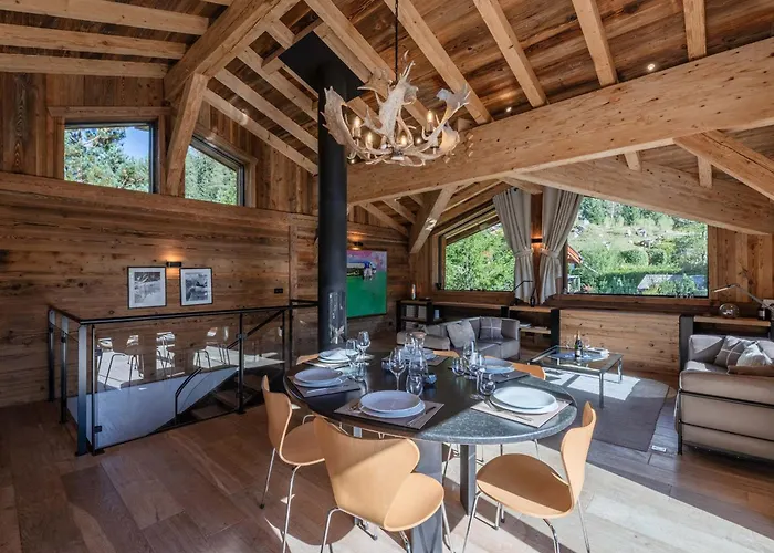 Luxueux Avec Et Vue Sur Mont Blanc - Fr-1-343-253 Chalet *