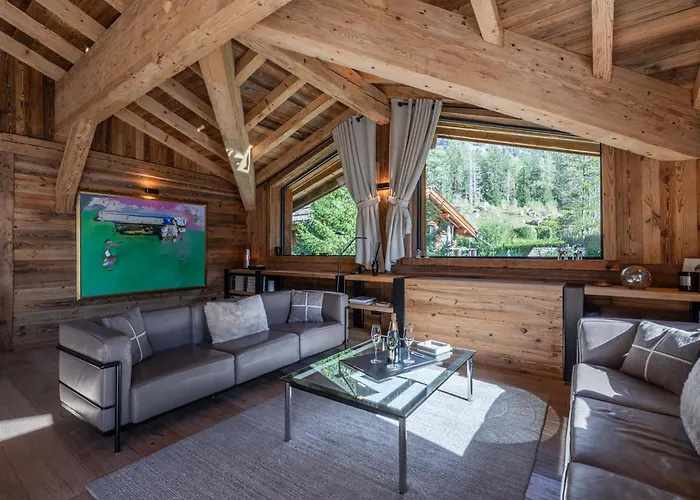 Luxueux Avec Et Vue Sur Mont Blanc - Fr-1-343-253 霞慕尼