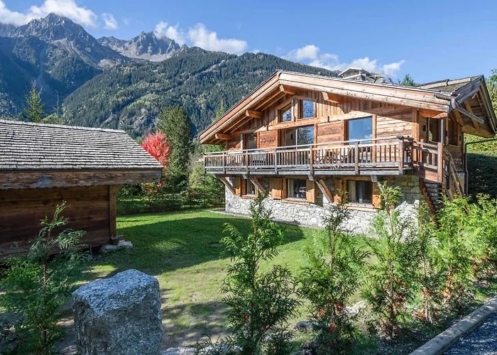 Luxueux Avec Et Vue Sur Mont Blanc - Fr-1-343-253 Chalet