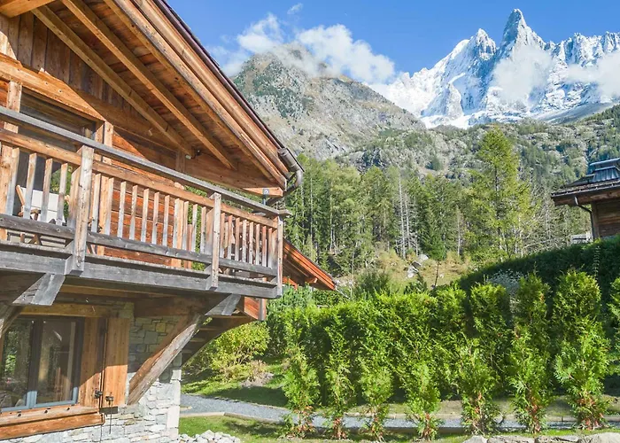 Luxueux Avec Et Vue Sur Mont Blanc - Fr-1-343-253 Domek alpejski *