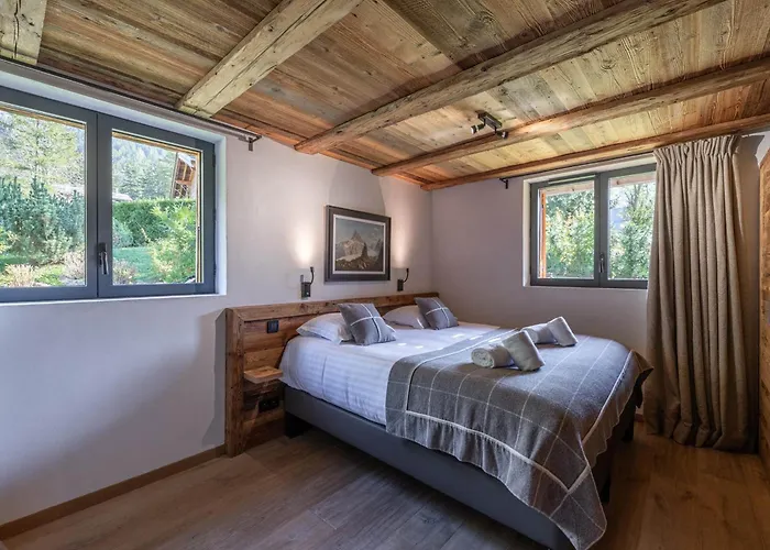 Luxueux Avec Et Vue Sur Mont Blanc - Fr-1-343-253 * 霞慕尼