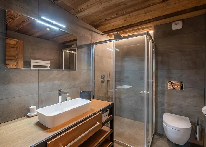 Luxueux Avec Et Vue Sur Mont Blanc - Fr-1-343-253 木屋 *